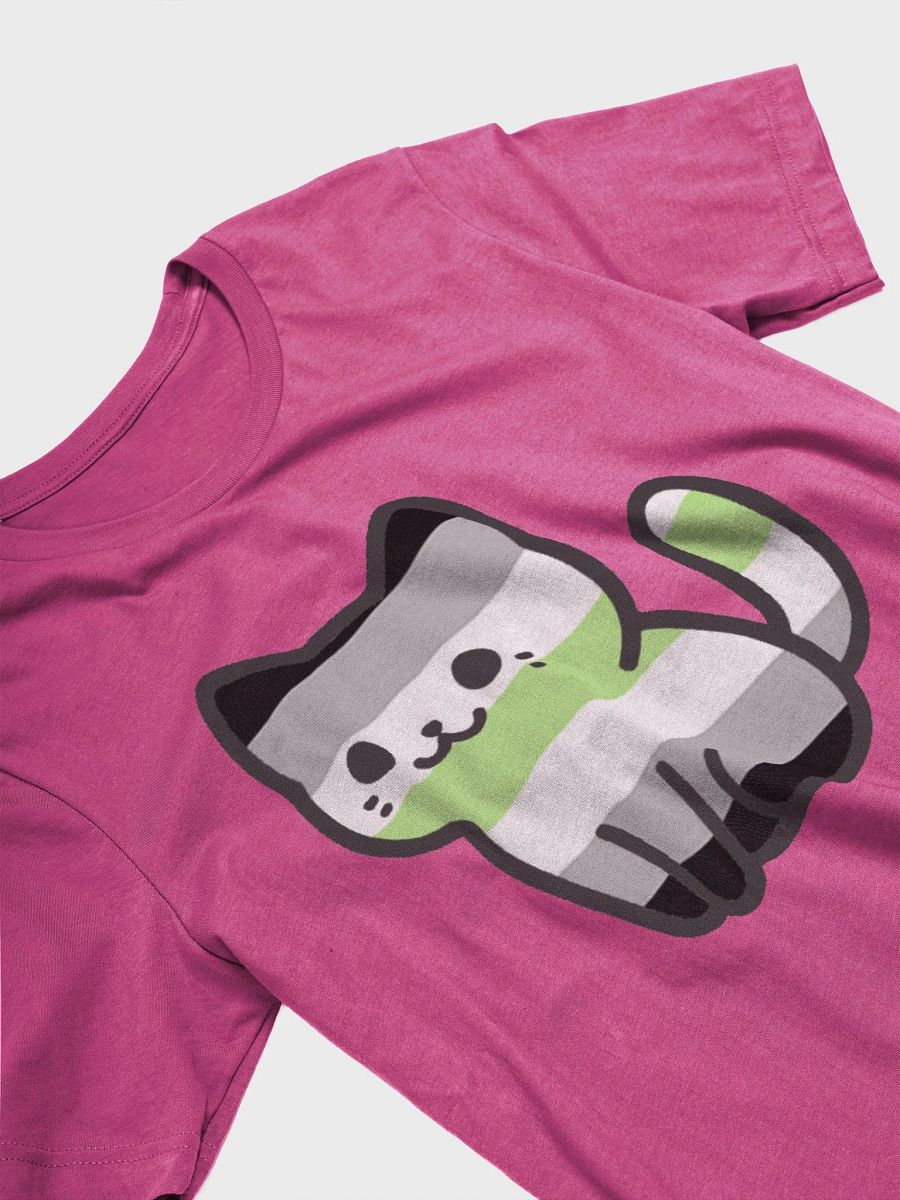 Agender Pride Kitty Woman's Shirt product image (23)