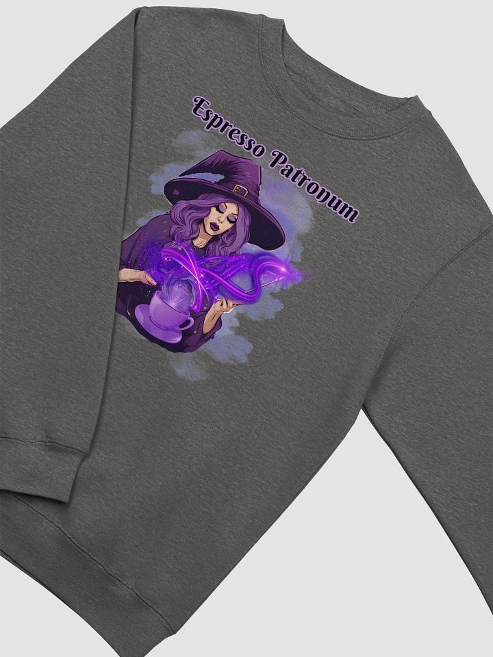 Espresso Patronum Witch premium crewneck sweatshirt product image (2)