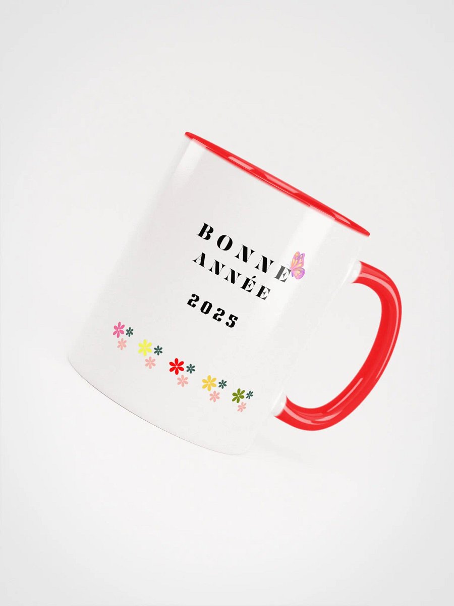Butterfly Happy New Year 2025 - Bonne Annee 2025 Mug product image (8)