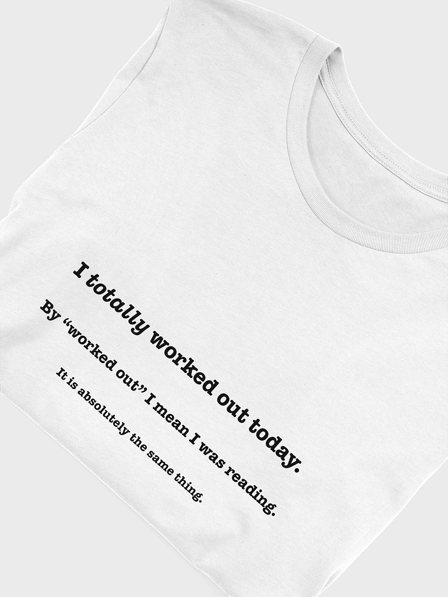 The Reader’s Workout Unisex T-Shirt product image (47)