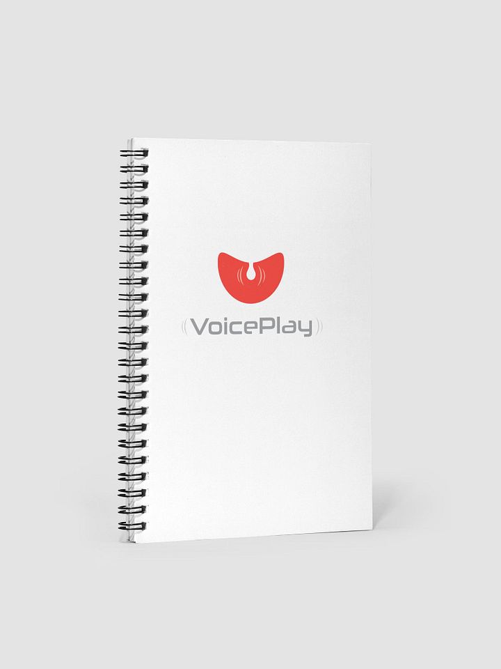 VoicePlay Logo Spiral Notebook product image (1)