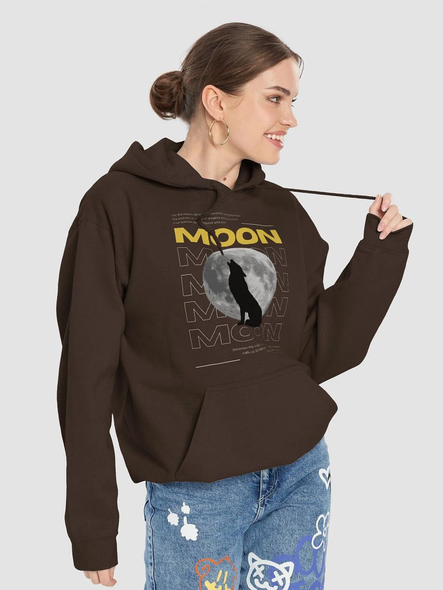 Howling Wolf Moon Hoodie product image (63)