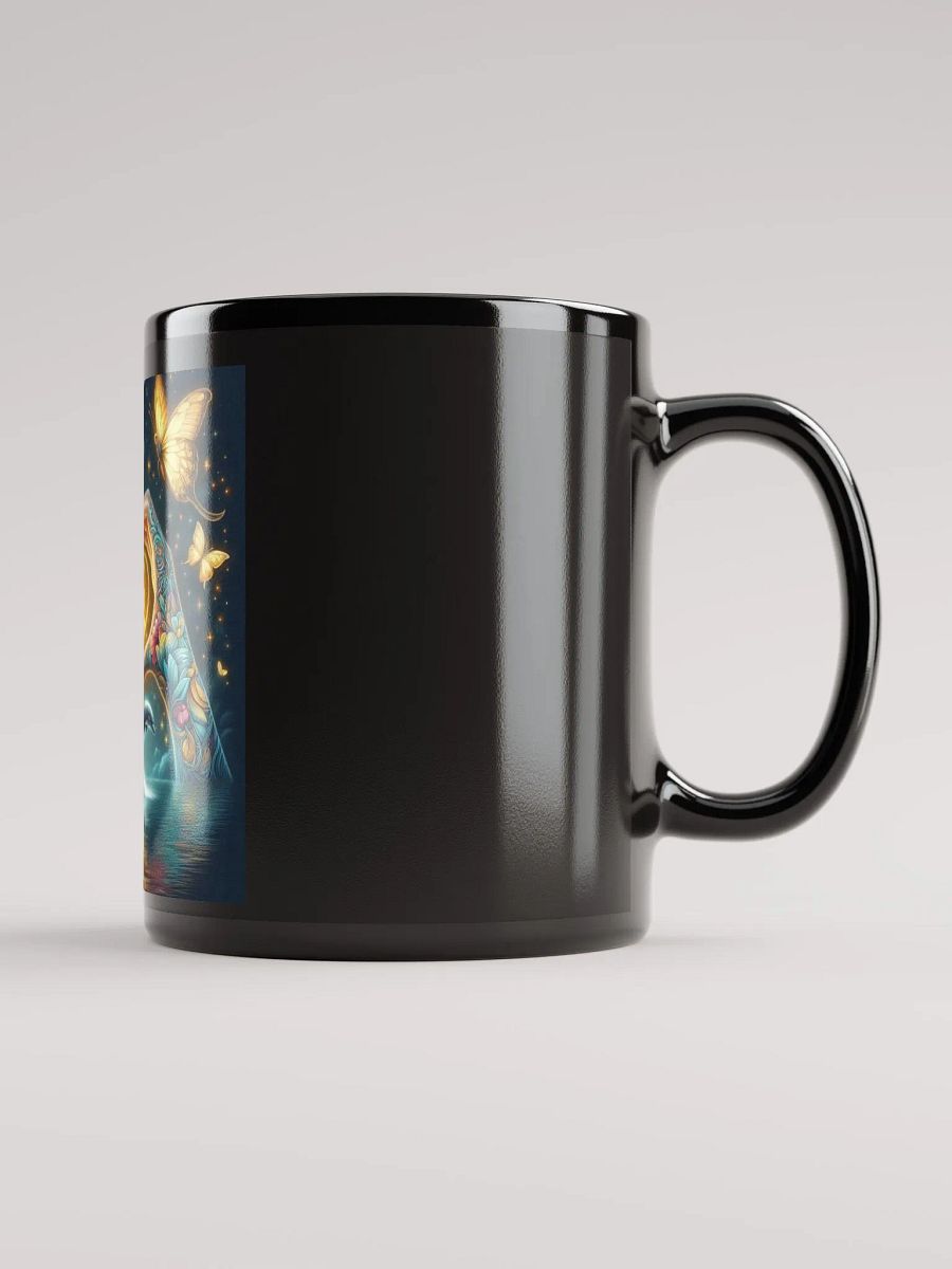 Love & Light Black Glossy Mug product image (2)