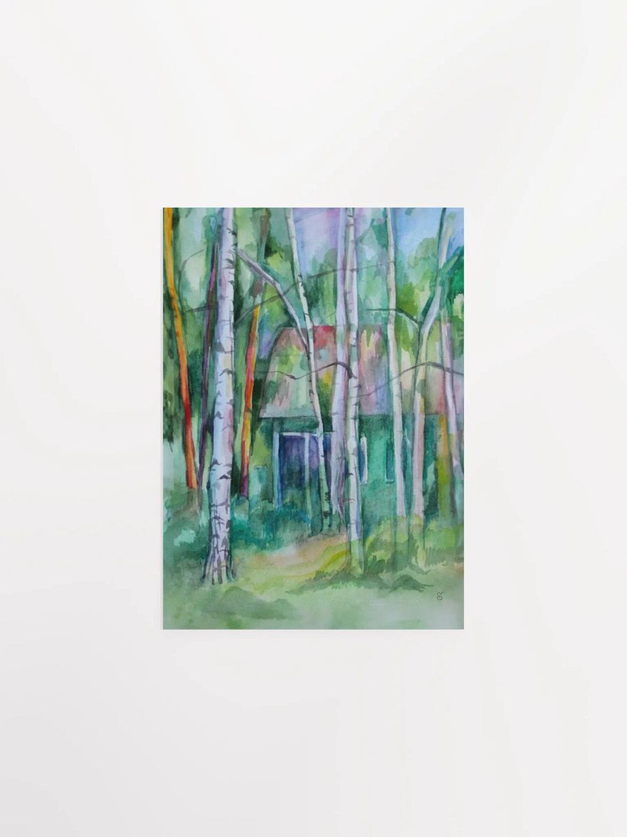 Enchanted Birch Forest Poster - Birch Forest product image (1)