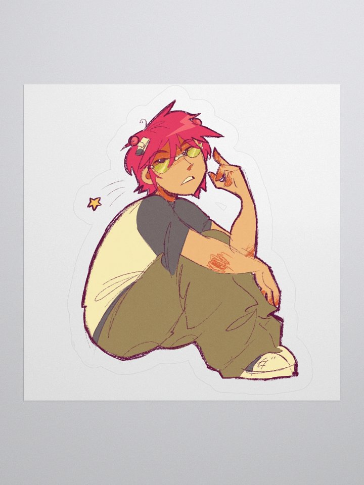 Saiki K doodle sticker product image (1)