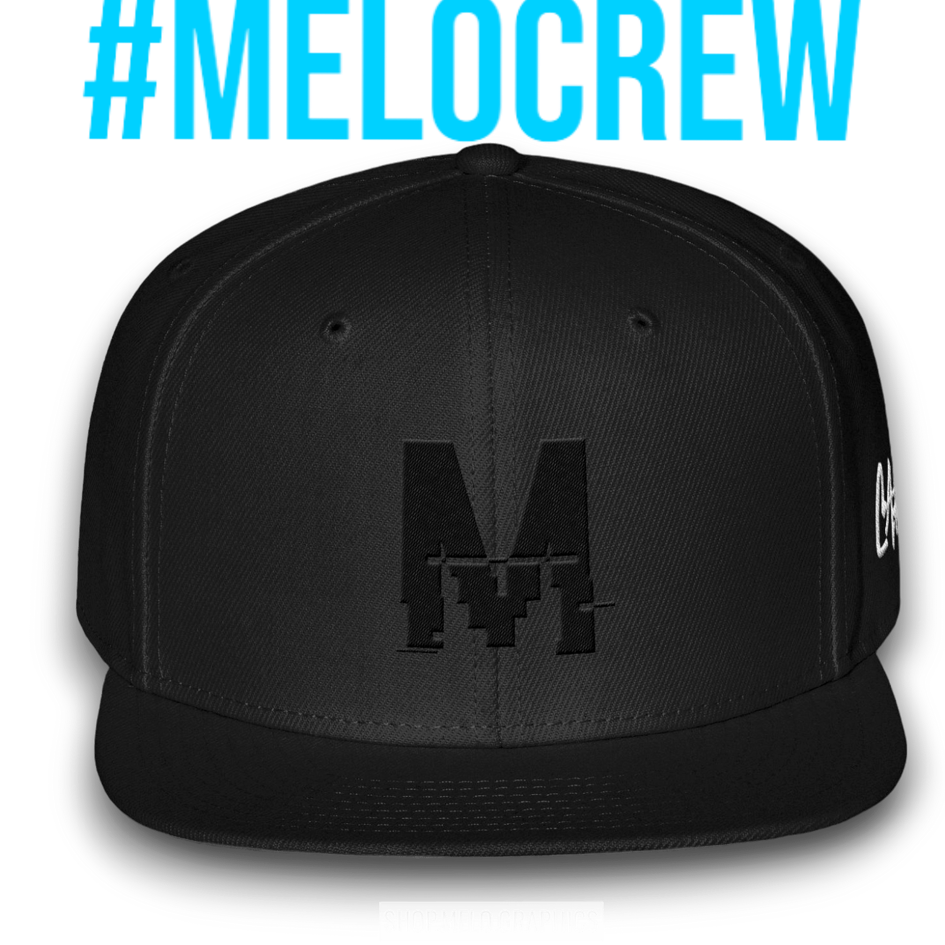 MELO CREW x Carter - Snapback Hat | #MadeByMELO product image (2)