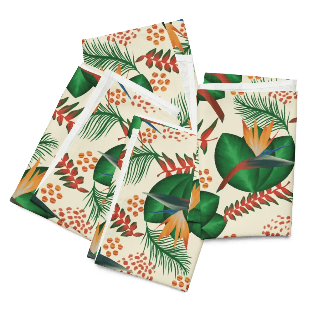 El Yunque Tropical Beige Cloth Napkins product image (11)