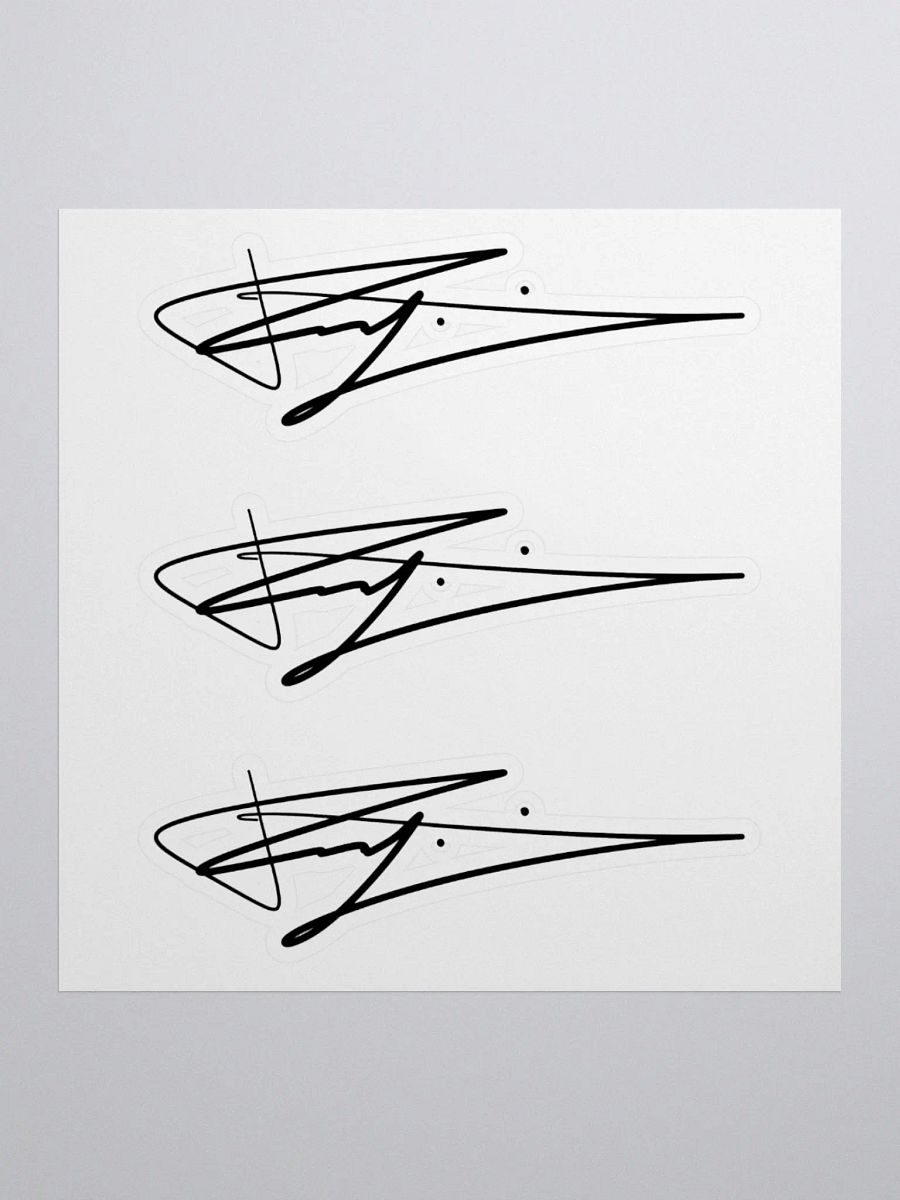 SIGNATURE STICKER 3-PACK product image (2)