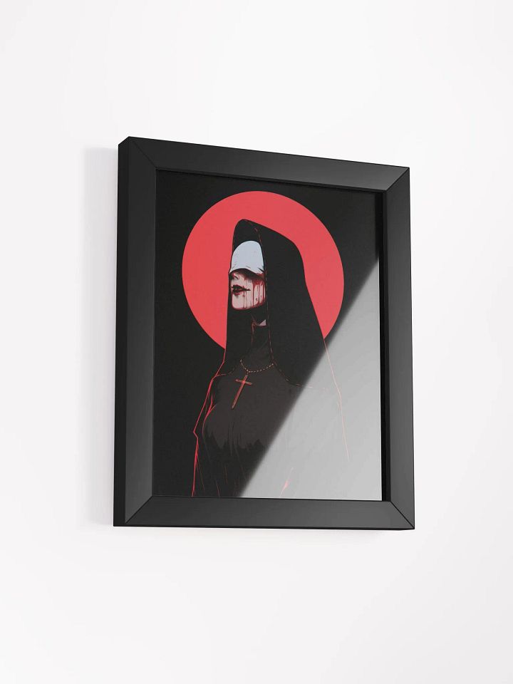 Framed Sinister Nun Enhanced Matte Poster product image (17)