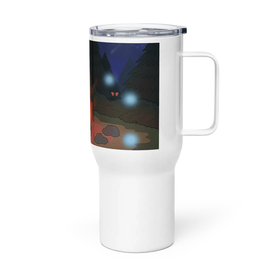 Travel Mug with a Handle - Cryptid Summoning Circle - Full product image (3)