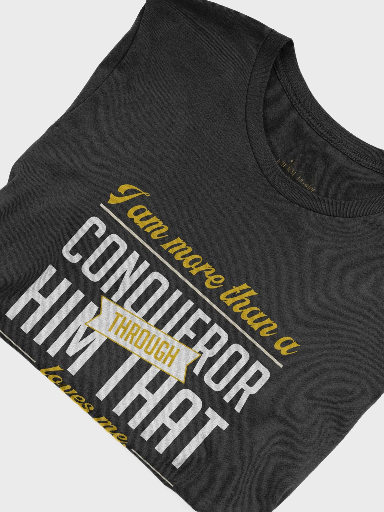 I AM MORE THAN A CONQUEROR THROUGH HIM THAT LOVES ME T-SHIRT & MY PRAYER & GRATITUDE JOURNAL BUNDLE product image (4)