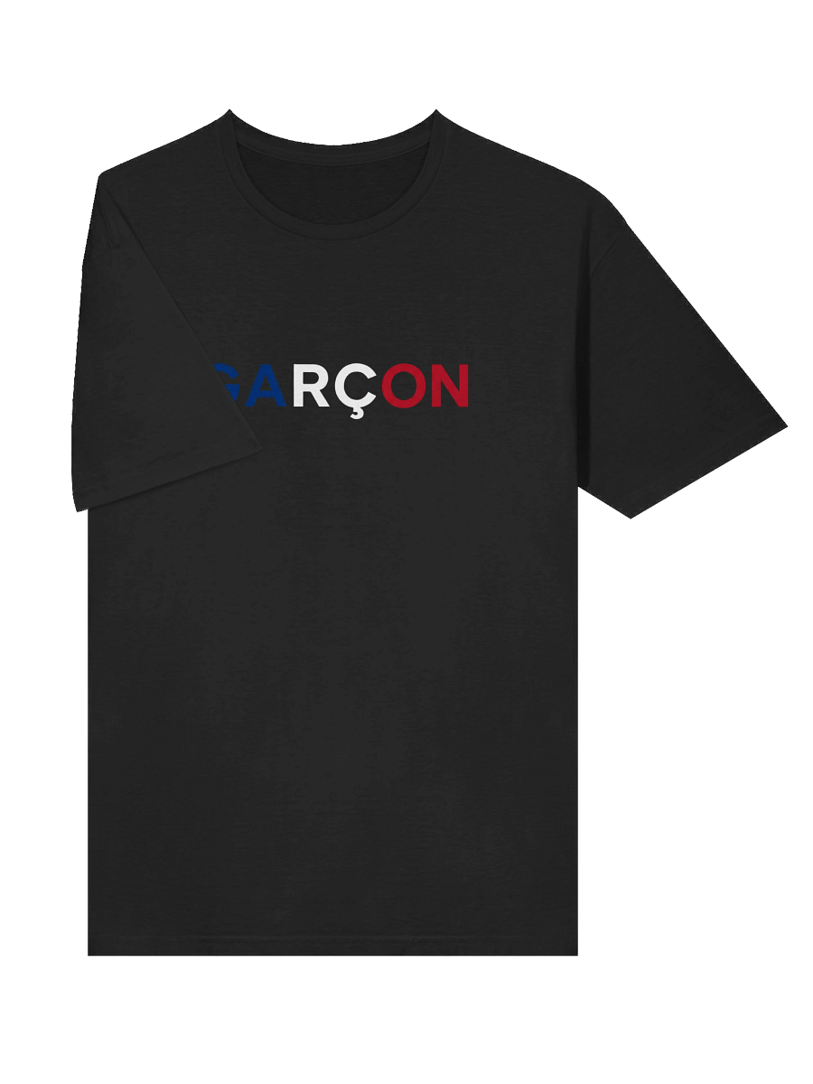 Vibrant GARÇON Unisex T-Shirt product image (7)