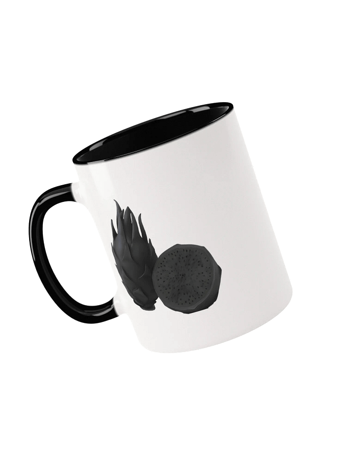 Run! Black Matte Dragon Fruit Ceramic Mug product image (1)