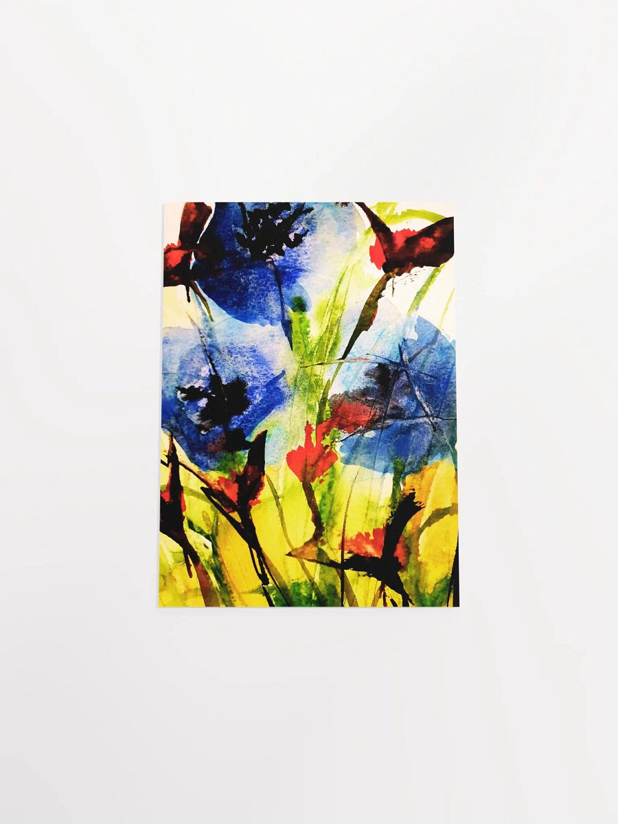 blue watercolour flowers product image (38)