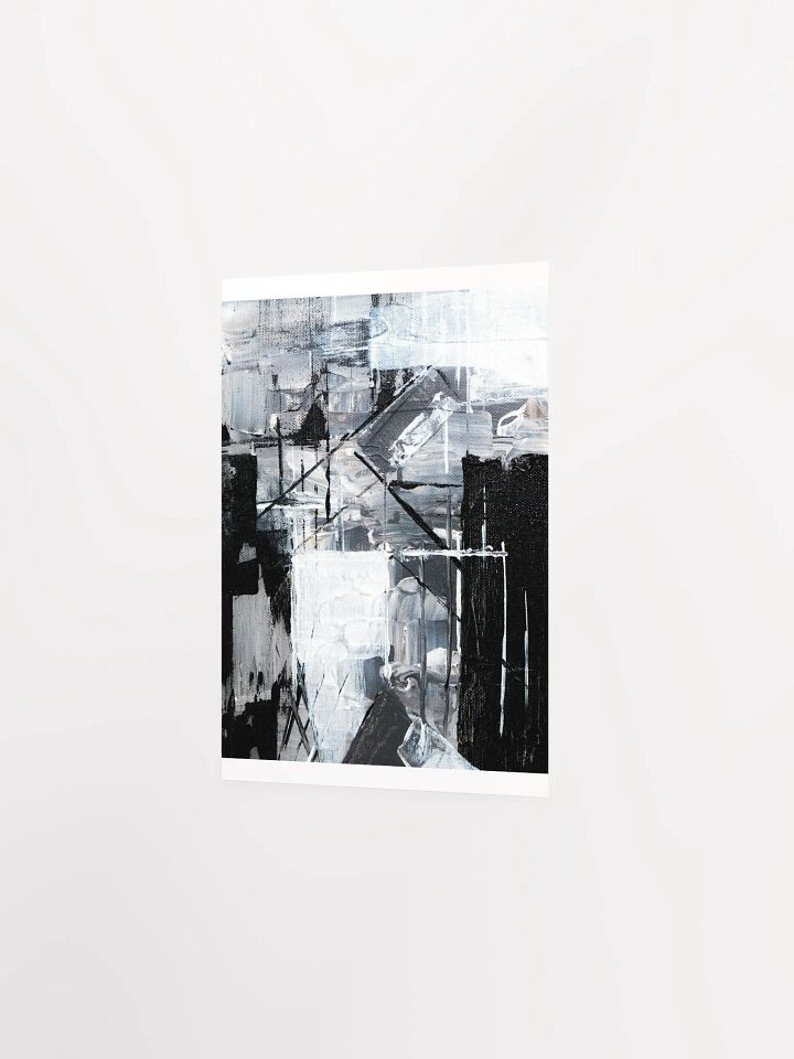 Monochrome Abstraction Poster product image (4)