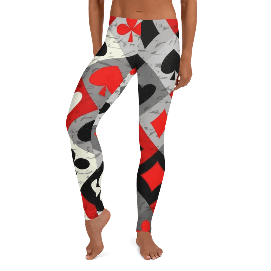 Leggings – Card Suit Art Print for Bold & Playful Style product image (9)