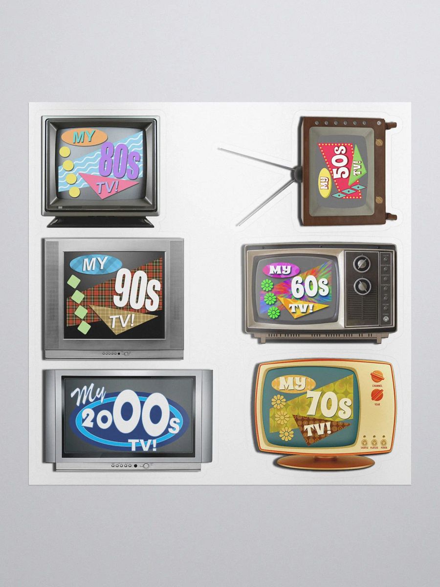 My Retro TVs Stickers product image (1)