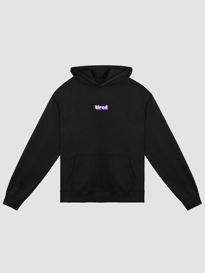 Introverted Streamer Club "Tired" Oversized Hoodie product image (1)
