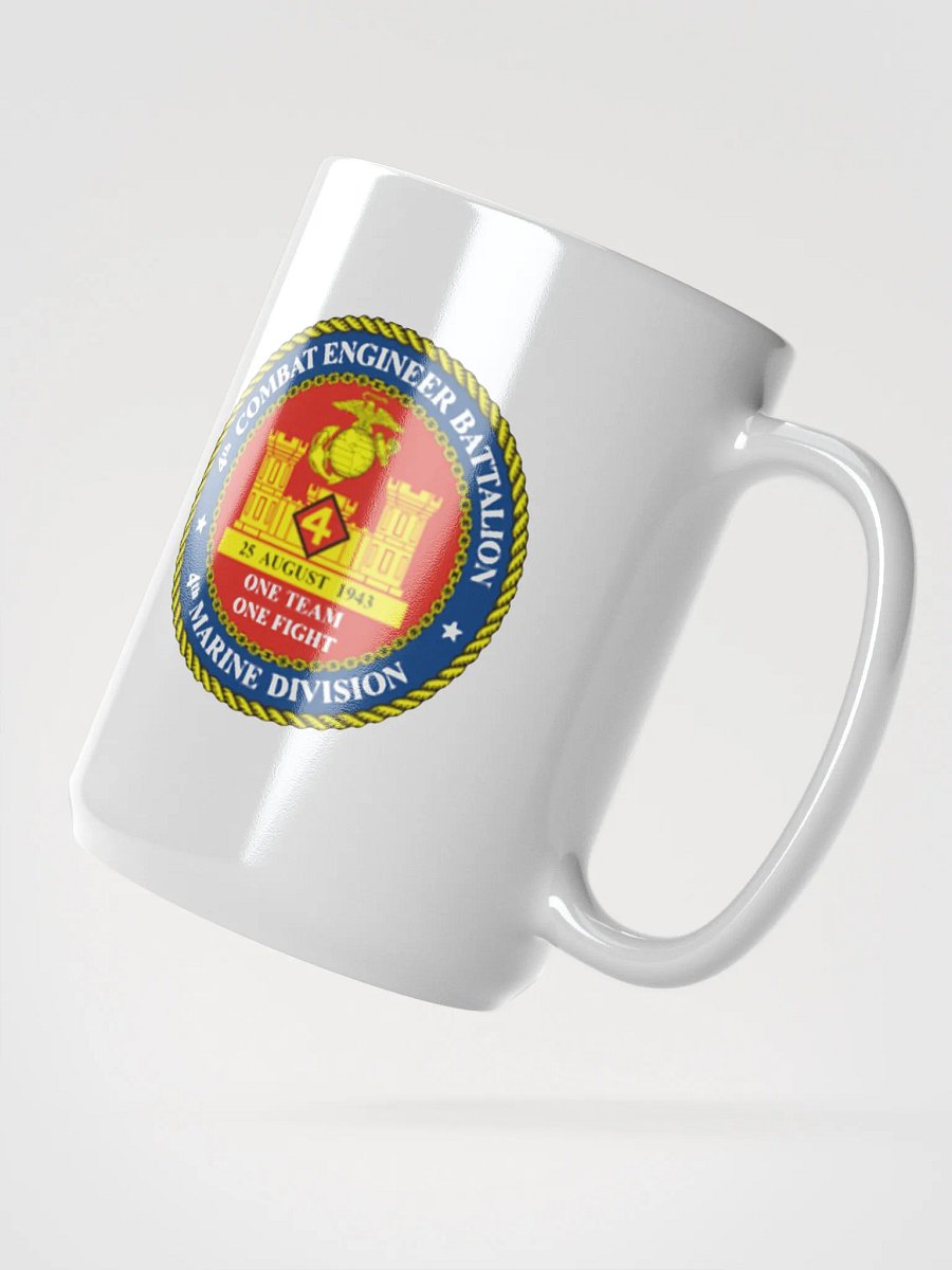 4th Combat Engineer: White Coffee Cup product image (2)