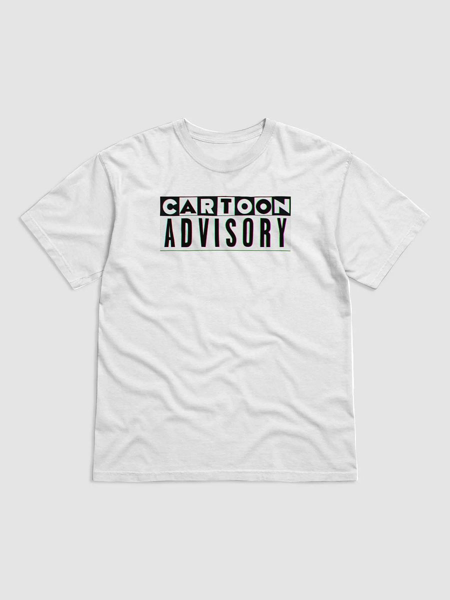 Cartoon Advisory Box Logo Tee (W) product image (1)