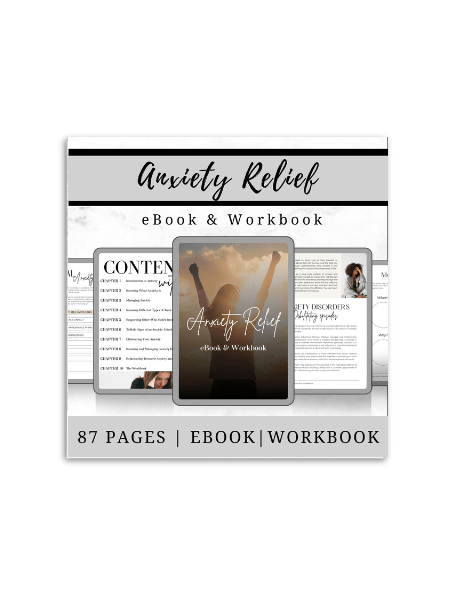 Anxiety Relief eBook & Workbook product image (1)