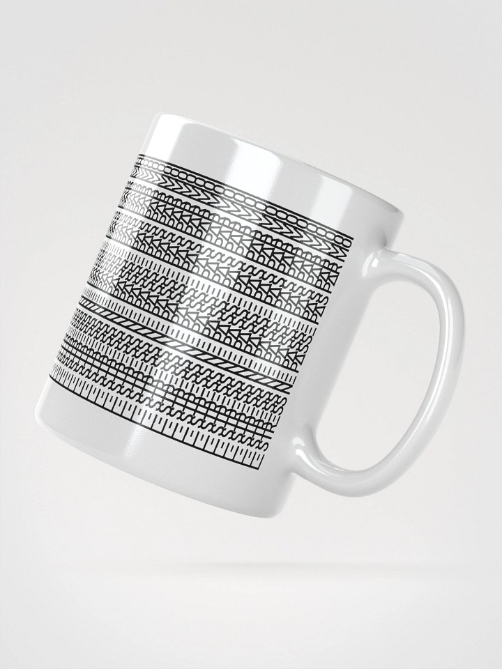 Mug Blanc Codé Zen - Le Stress Ne Passera Pas Par Moi - Cadeau Original product image (2)