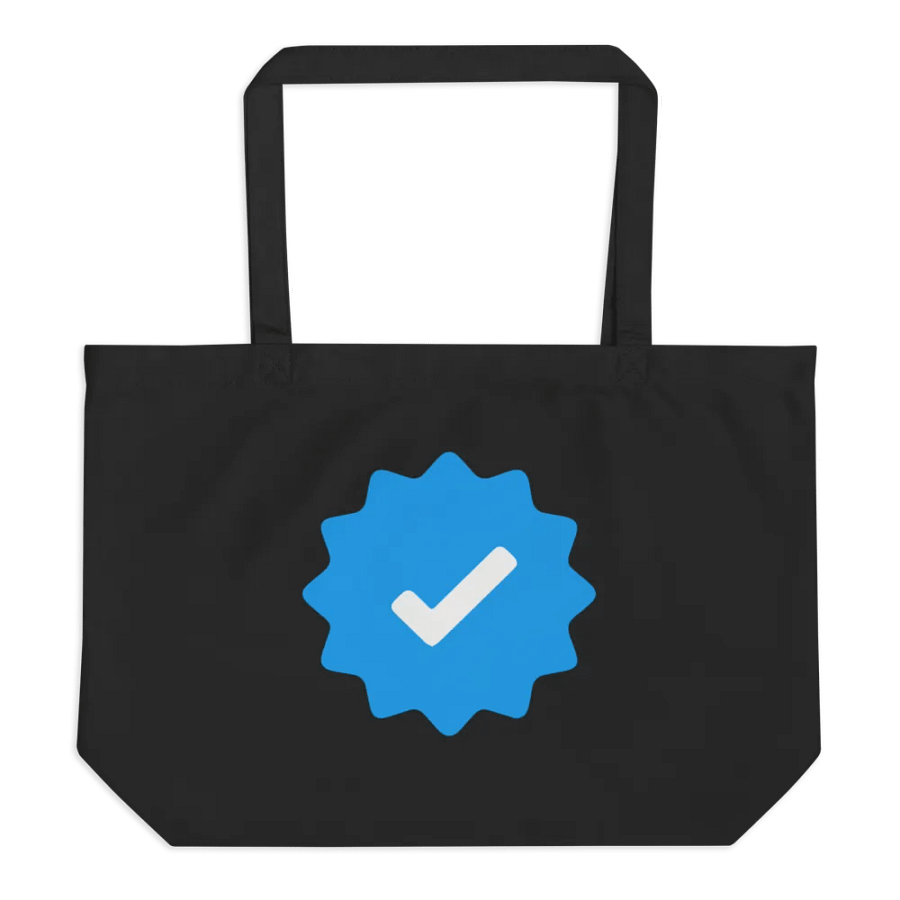 Verified Organic Tote Badge product image (1)