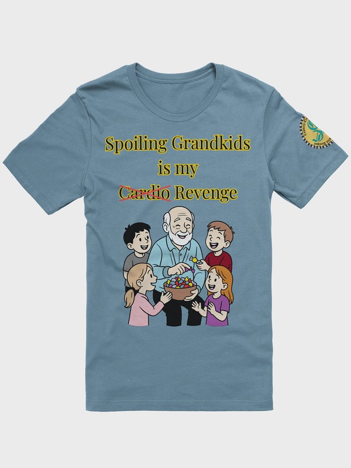 Spoiling Grandkids is my Cardio (Male) Bella+Canvas Supersoft T-Shirt Colors (3) product image (1)