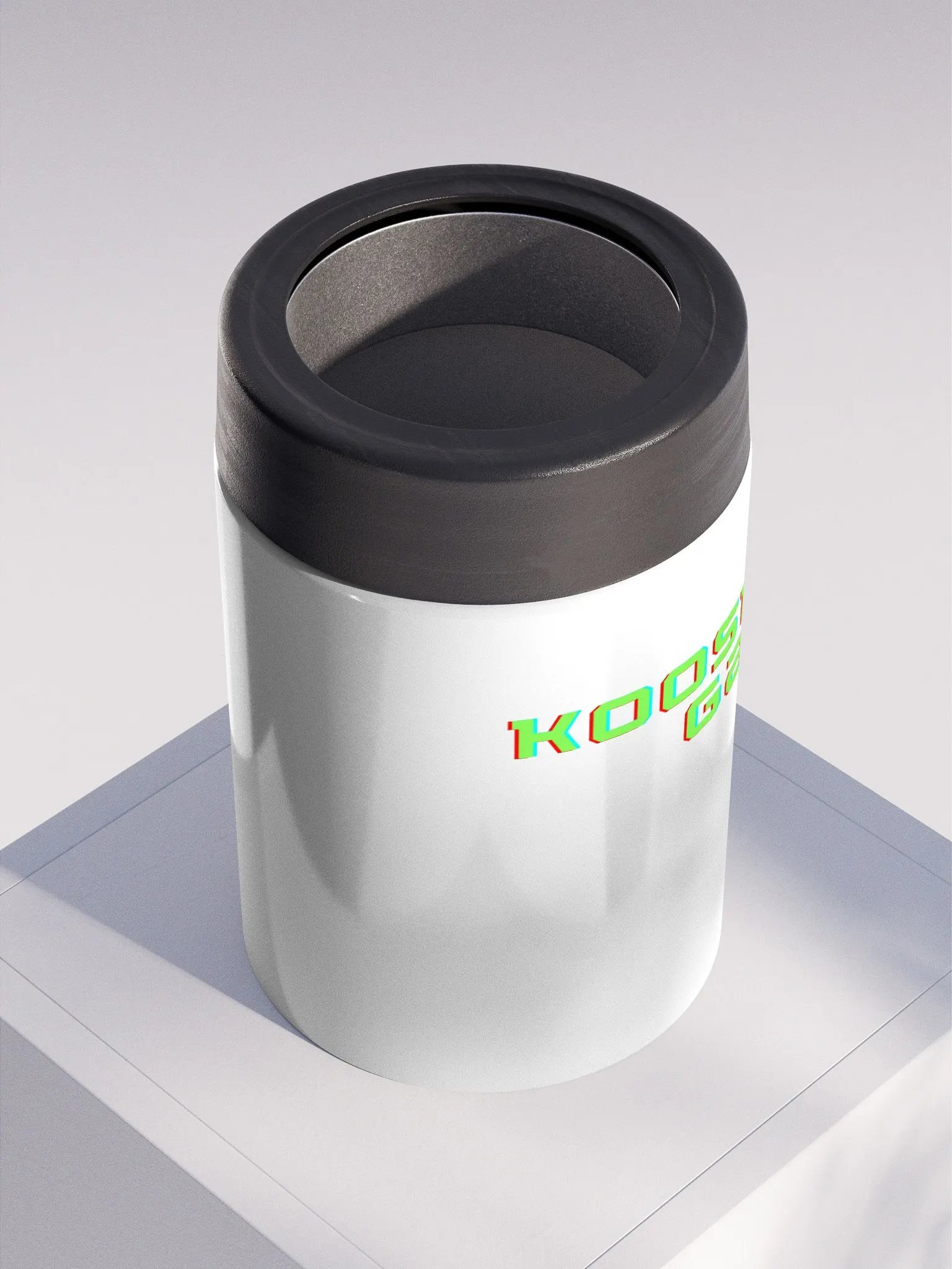 Kooshdaakaa Garage Steel Koozie product image (4)