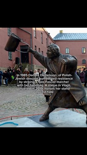At the time, she was 38 years old and of Polish-Jewish descent, with parents who were Holocaust survivors. Her act of defianc...