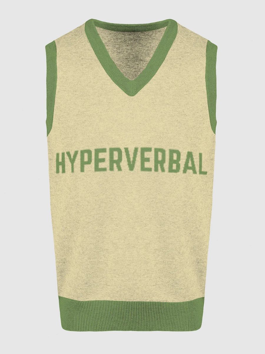 HYPERVERBAL (meadow) knitwear vest product image (11)
