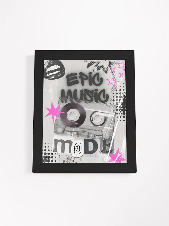 EPIC MUSIC MODE Framed poster product image (4)