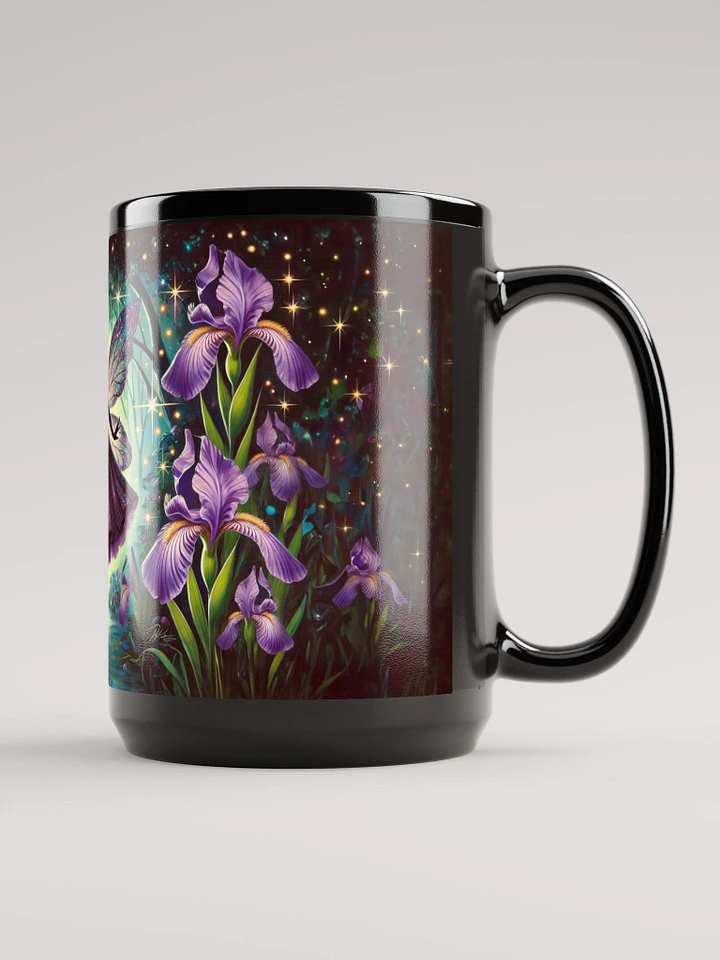 Enchanted Purple Iris Fairy Garden Mug product image (2)