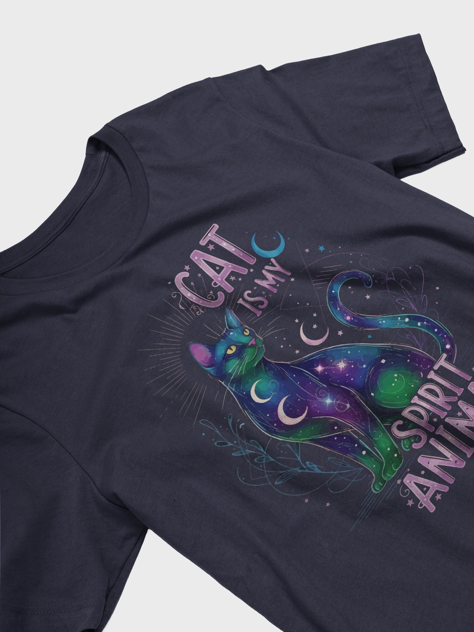 Cat is my spirit animal -dark edition- Premium * product image (3)