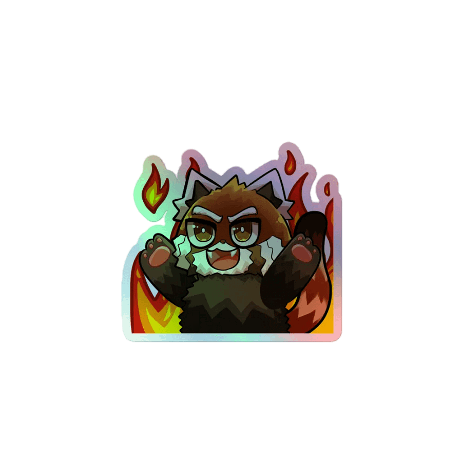 Holographic Gremlin Sticker product image (1)