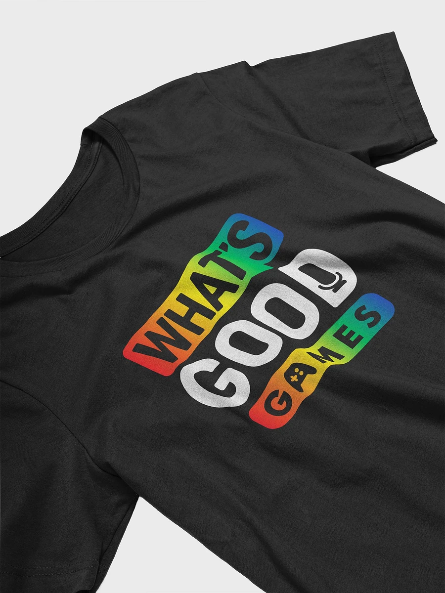 What's Good Games Rainbow Unisex T-Shirt product image (3)
