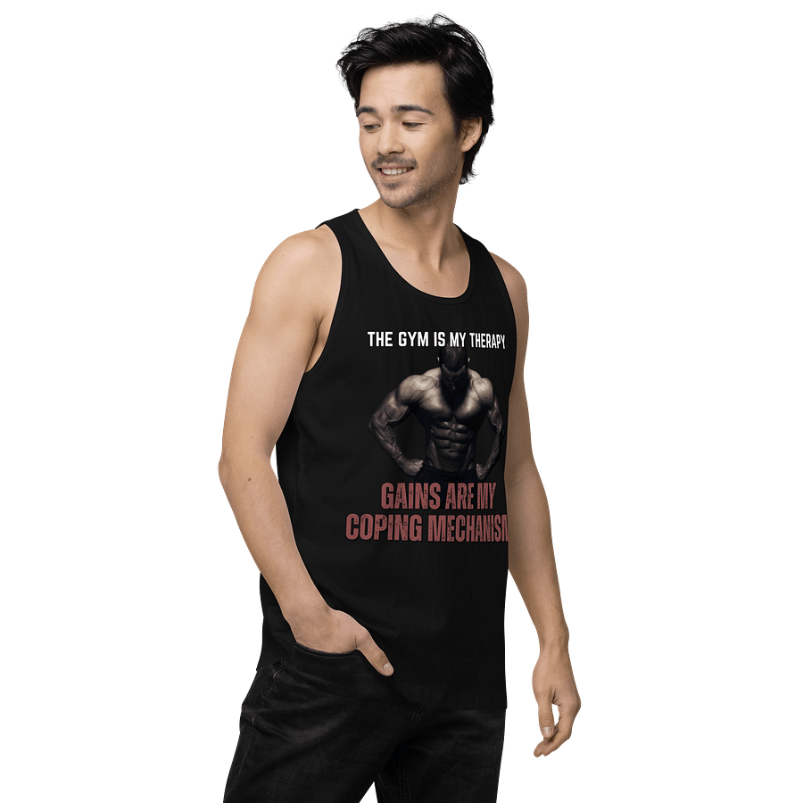 Gains Are My Coping Mechanism Tank Top product image (3)