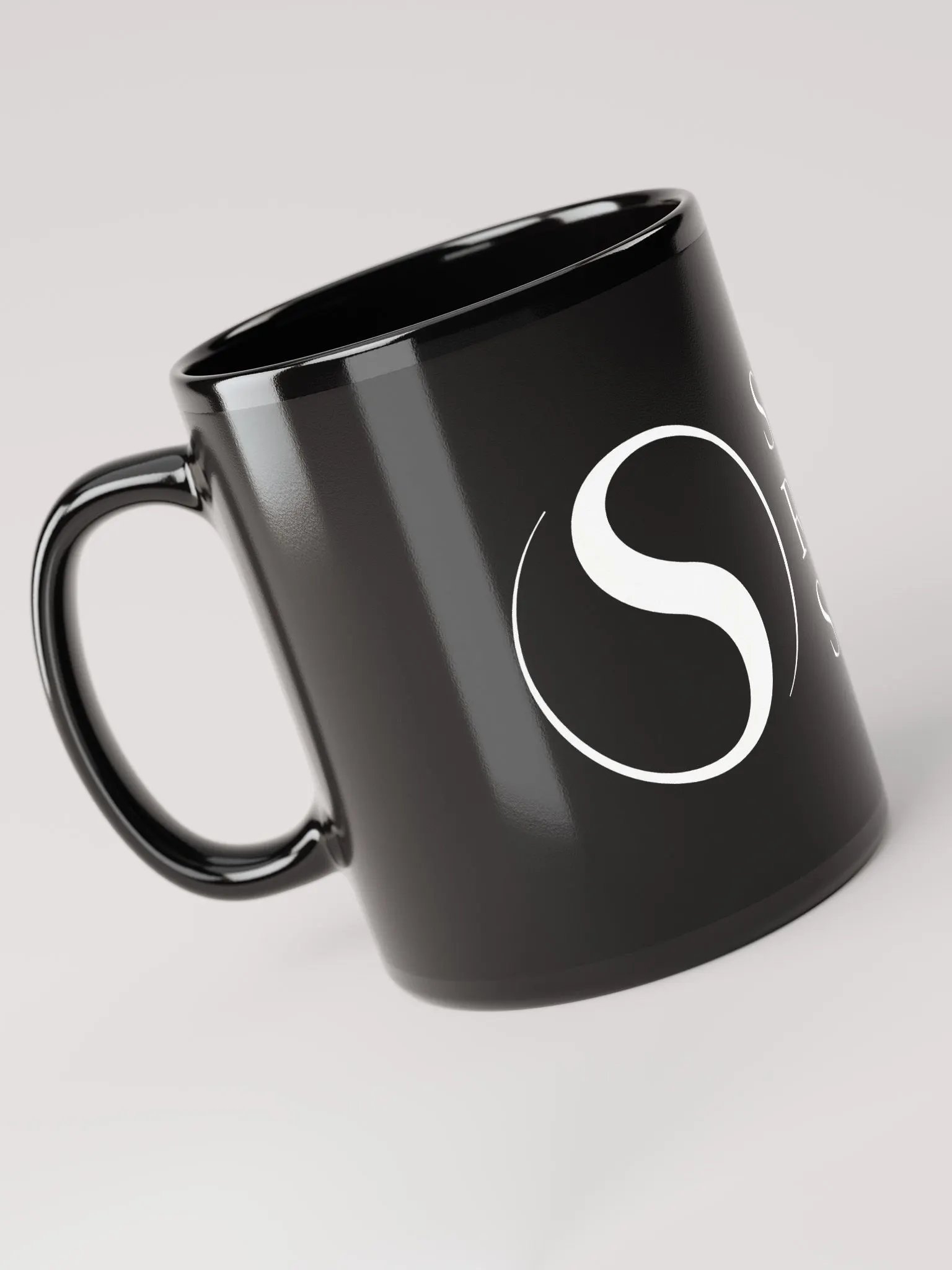 Black Coffee Mug - Large Logo product image (3)