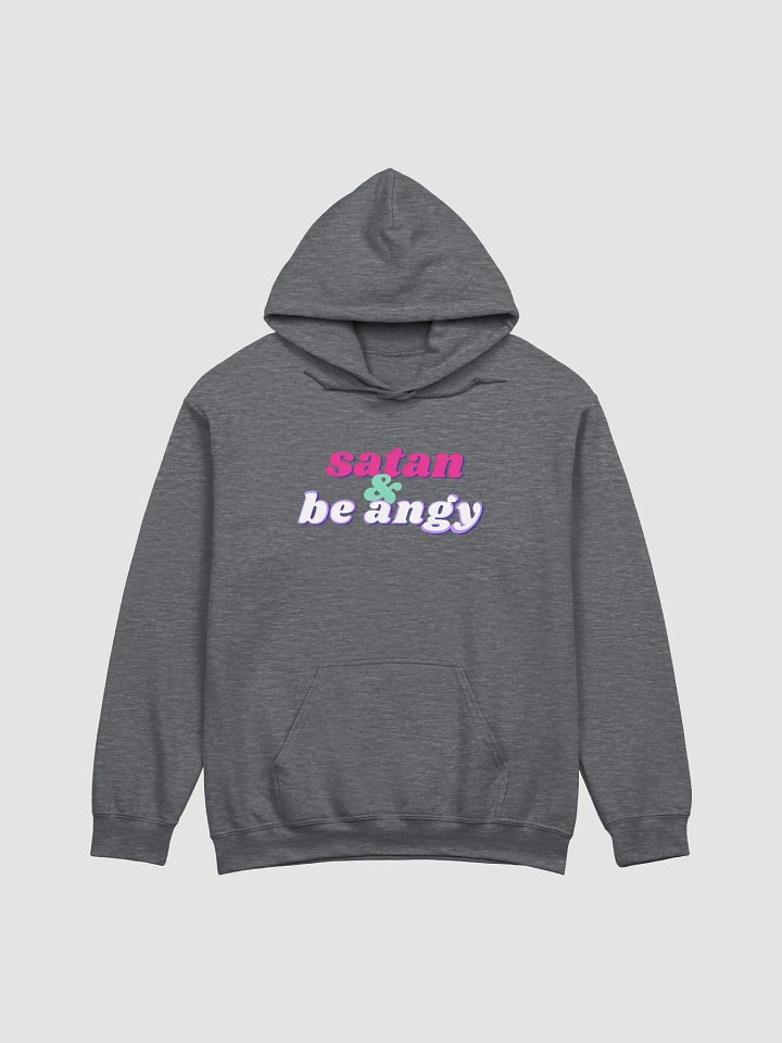 Satan & Be Angy Graphic Hoodie product image (7)