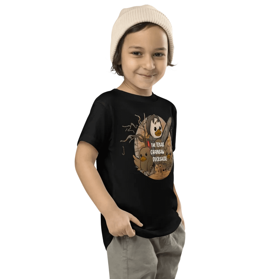 The Texas Chainsaw Ducksacre Toddler Tee product image (11)