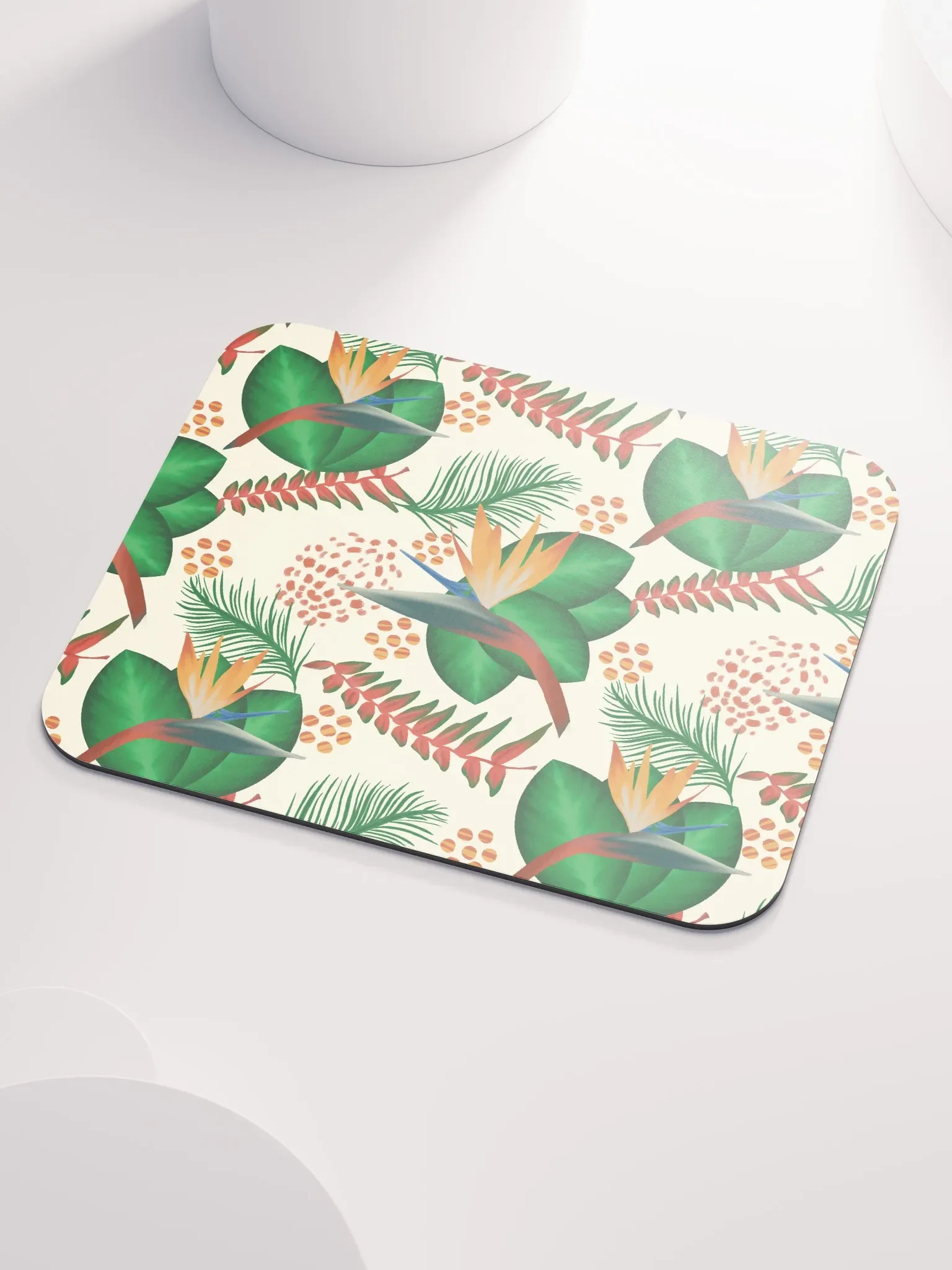 El Yunque Tropical Rainforest Beige Mousepad product image (3)