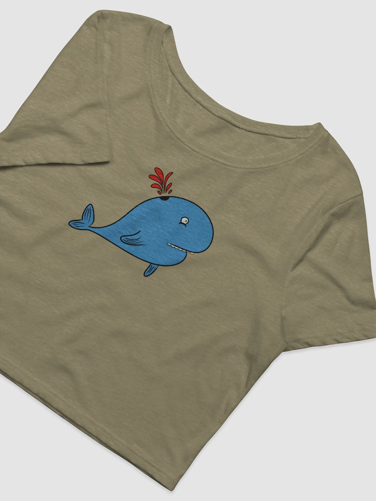 Bloody Blowhole Womens Crop Top product image (3)