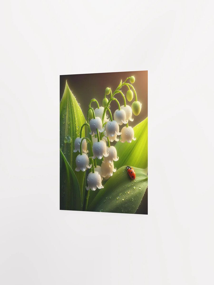 Delicate Lily of the Valley - Enchanting Nature Poster product image (3)