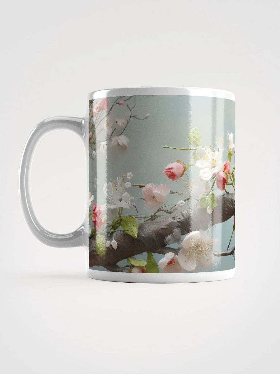 Blossom Bird White Glossy Mug product image (5)