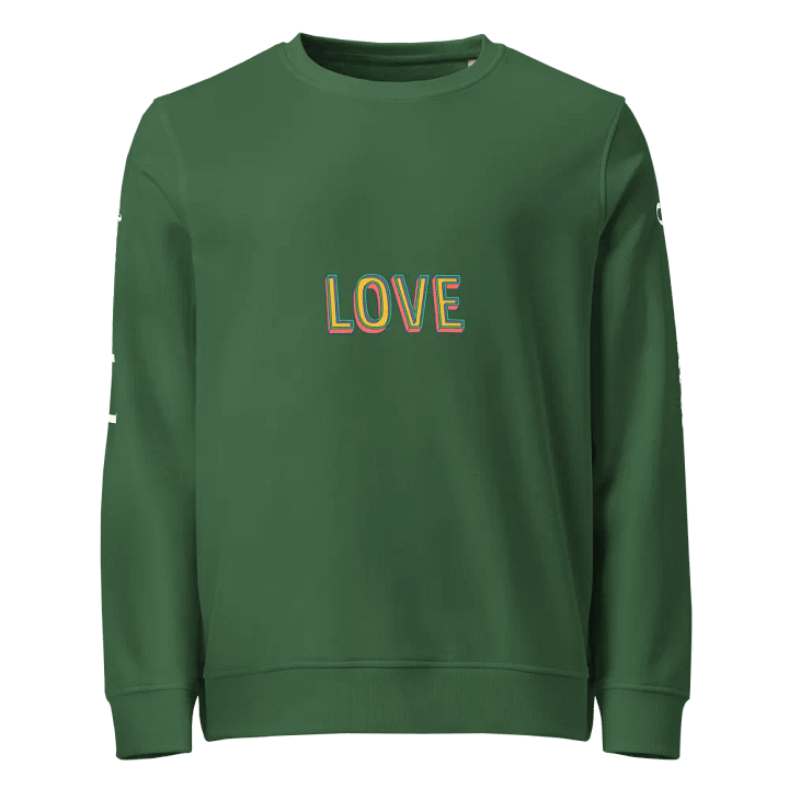Vibrant LOVE 3D-Style Sweatshirt product image (1)