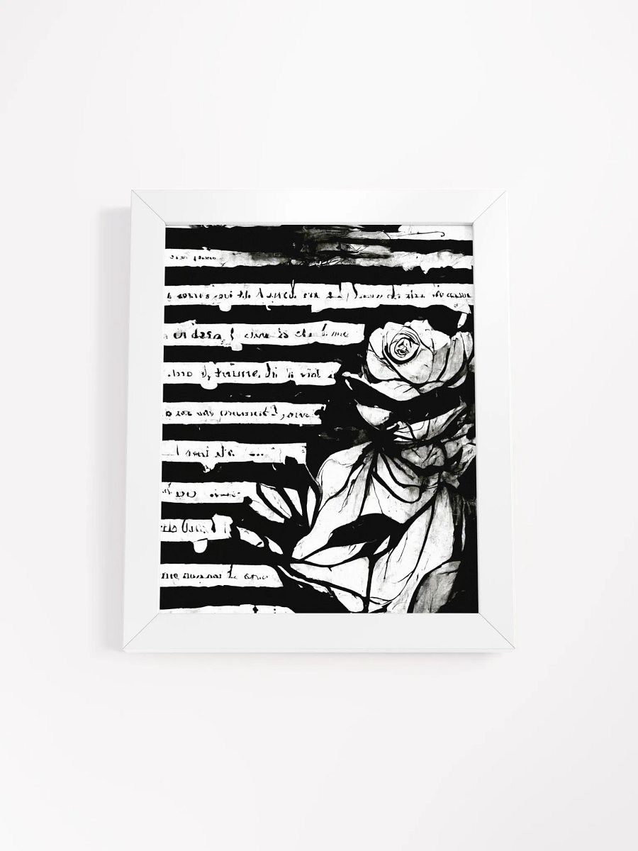 Vibrant Ayous Wood Framed Matte Poster product image (5)