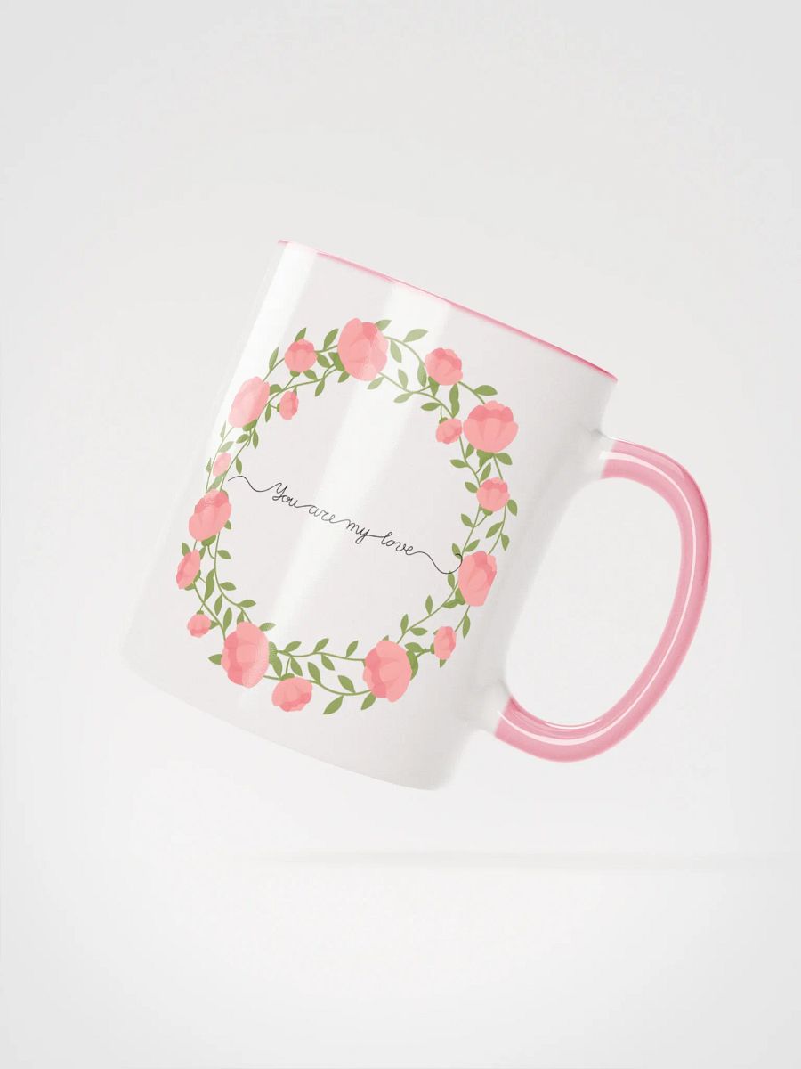 Floral Elegance Ceramic Mug product image (2)
