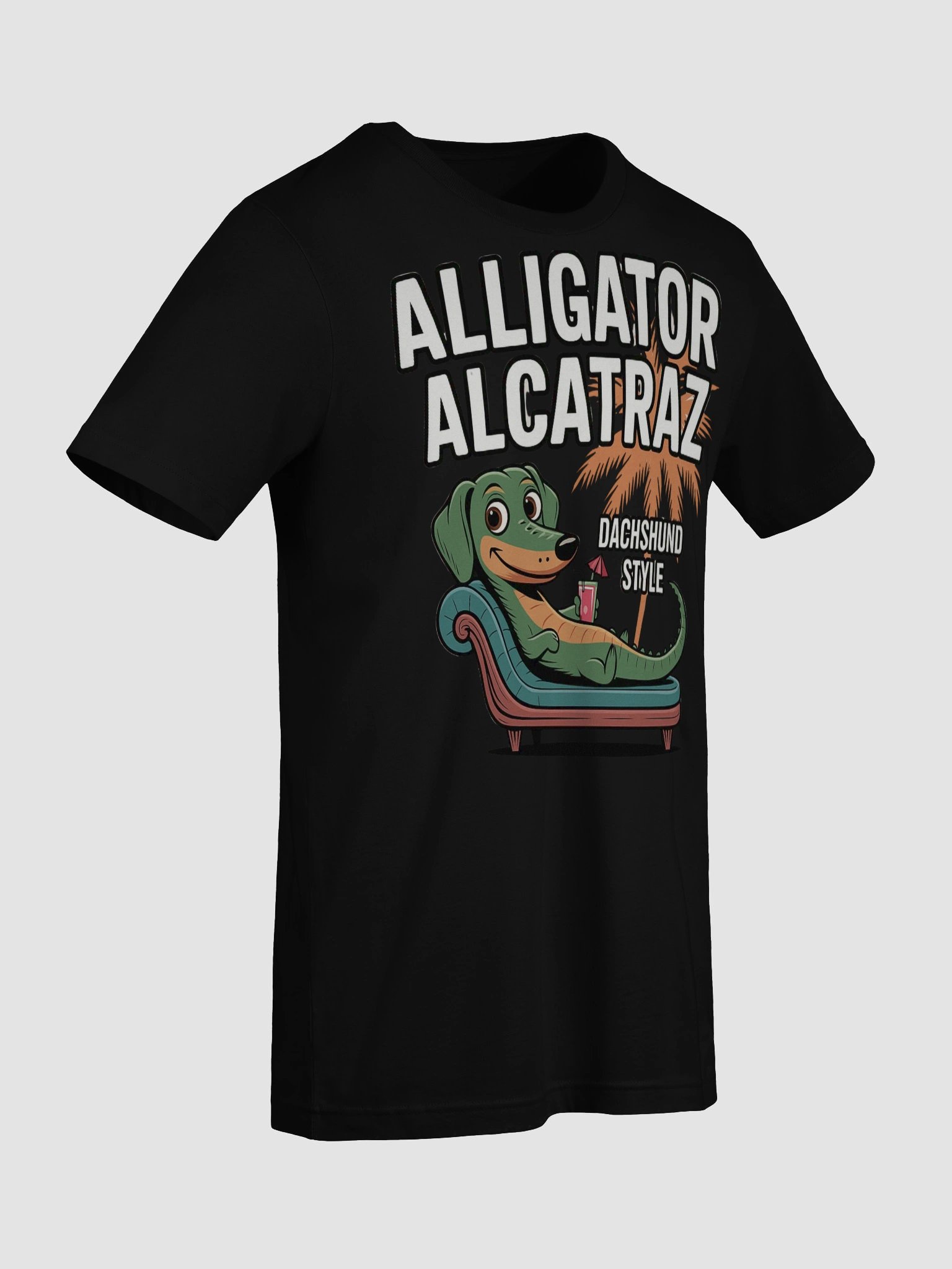 Alligator Alcatraz: Dachshund Style T-Shirt product image (9)