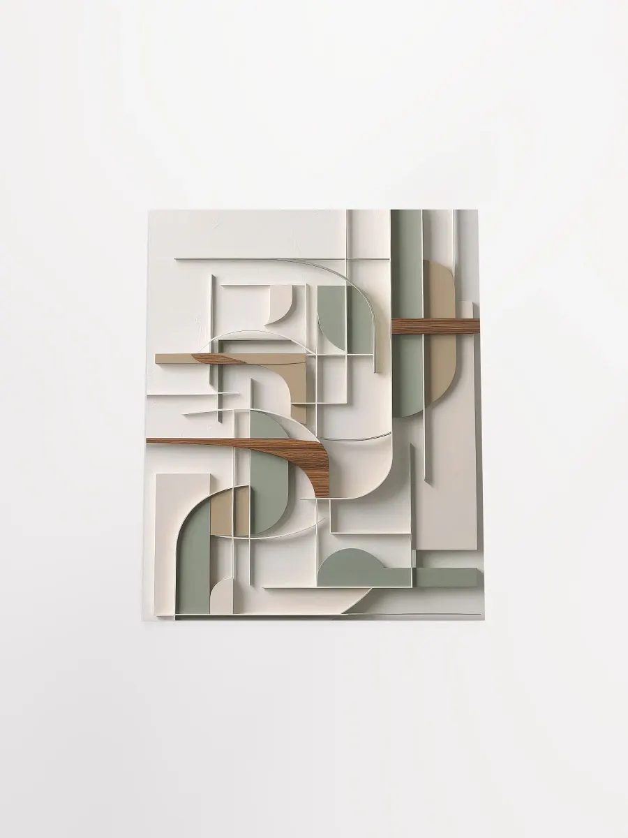 Modern Minimalist Art v1 - Poster - Small and Standard Sizes - 8x10-11x14-12x16-16x20 Inches product image (14)