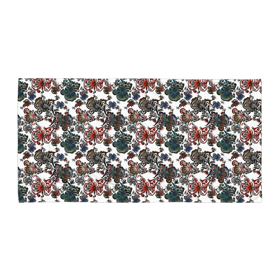 Mysterious Flowers | Beach Towel product image (3)